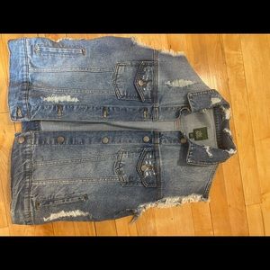 Wild fable denim vest